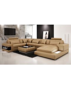 Grand canapé d'angle design contemporain CAMARO XL
